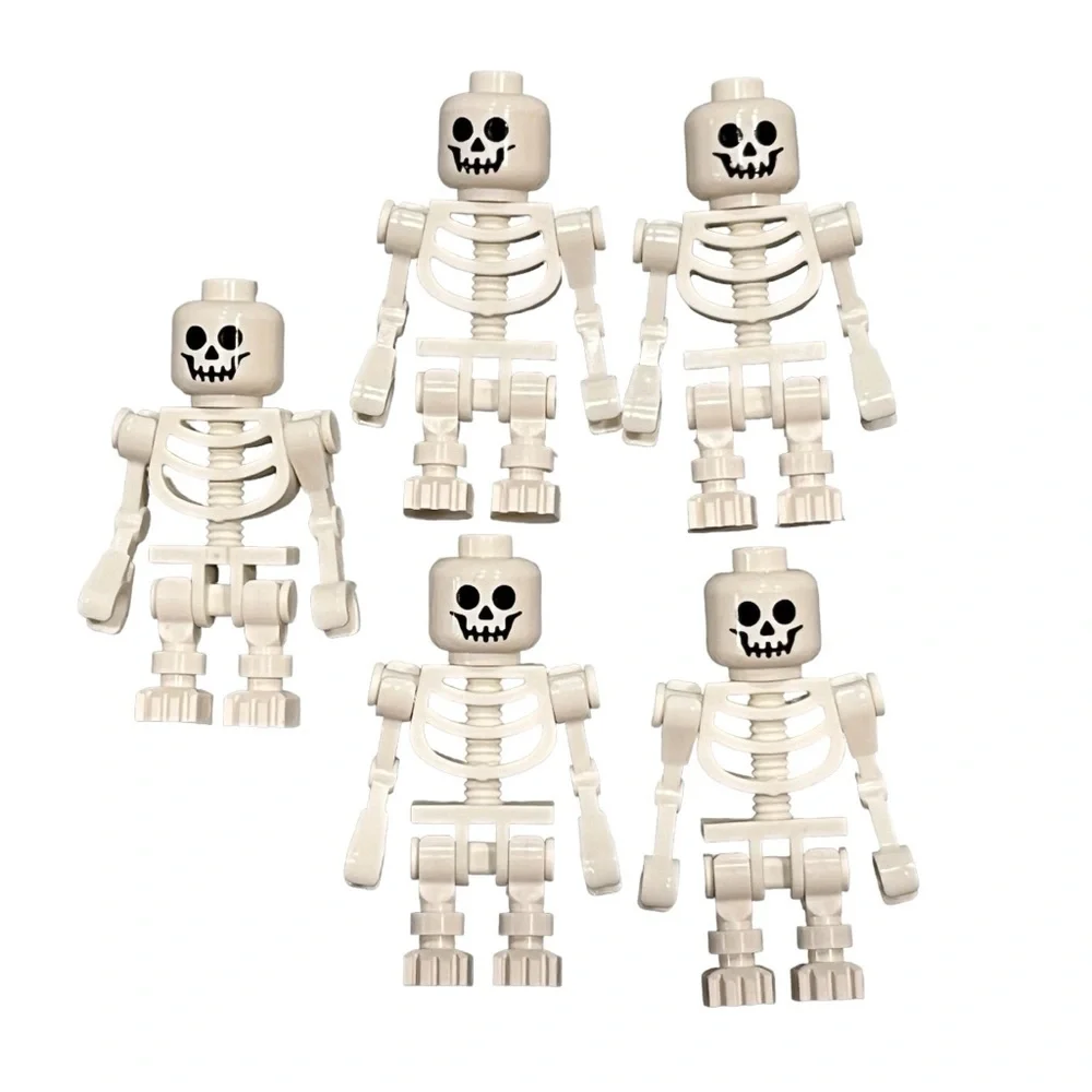 NEW LEGO Skeleton Minifigure Bundle of 5